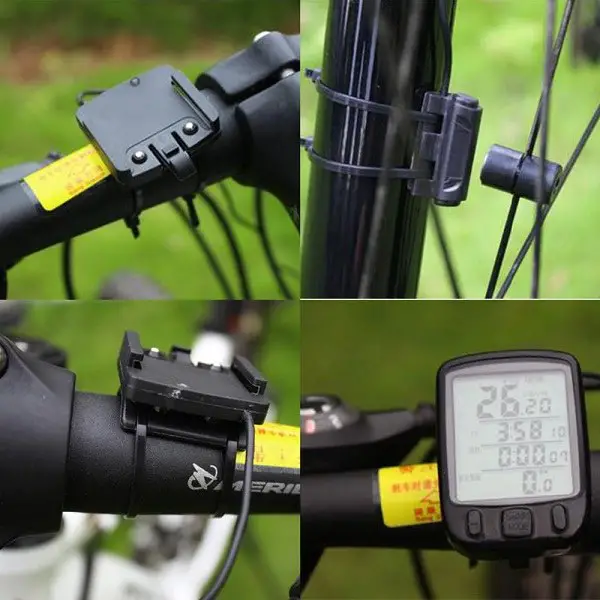 Pokyny na pripevnenie tachometra na bicykel
