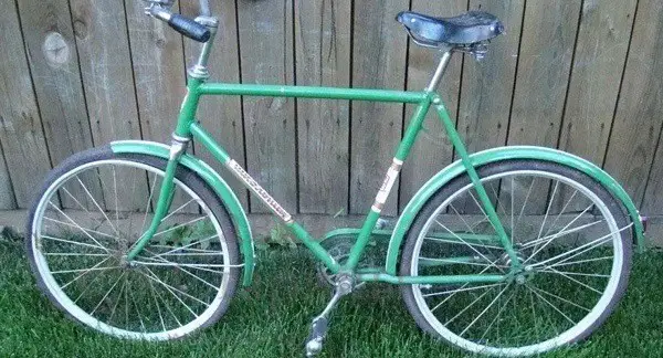 nový model bicykla Schoolboy z roku 1996